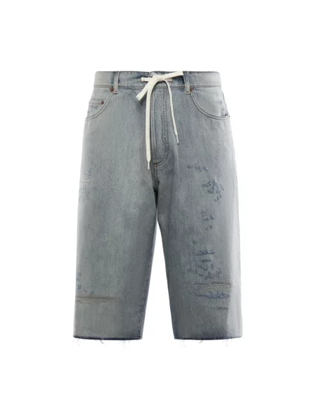 Maison Margiela szorty jeansowe niebieskie