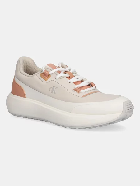 Маратонки Calvin Klein Jeans ATHLEISURE RUNNER LACEUP NT бежово