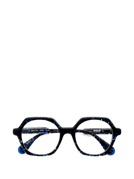 Ochelari de soare Etnia Barcelona cu imprimeu geometric negru