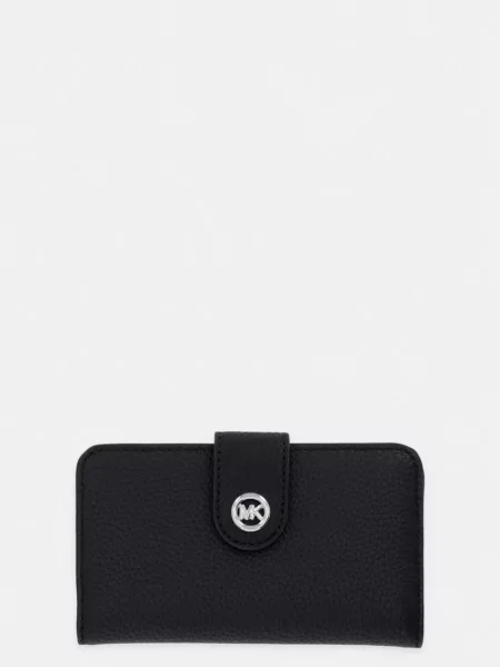 Usnjena denarnica MICHAEL Michael Kors črna
