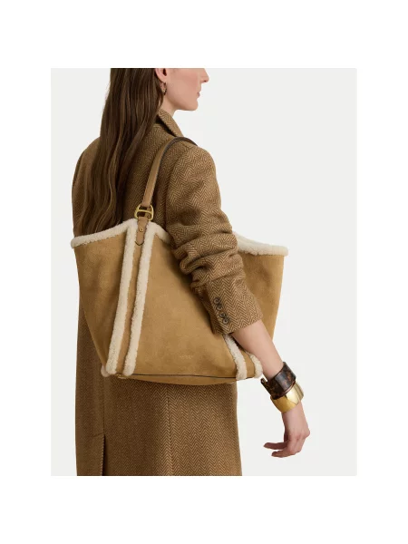 LAUREN RALPH LAUREN Geantă maro