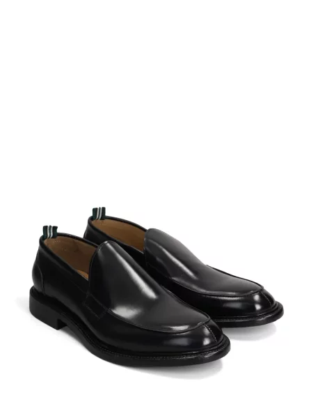 Pantofi loafer Green George din piele negru