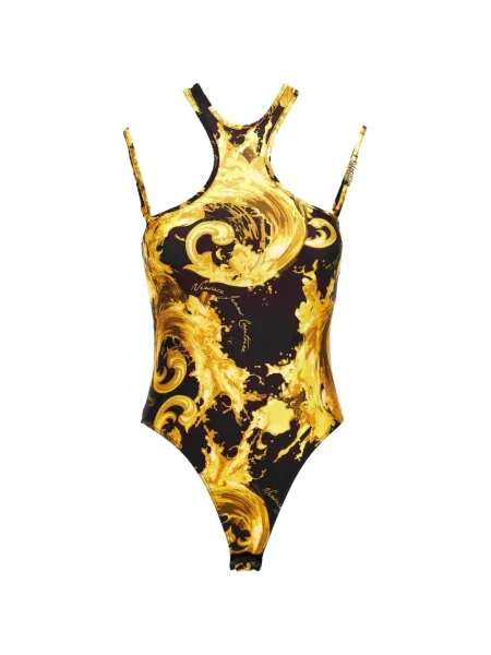 Body Versace Jeans Couture cu imagine negru