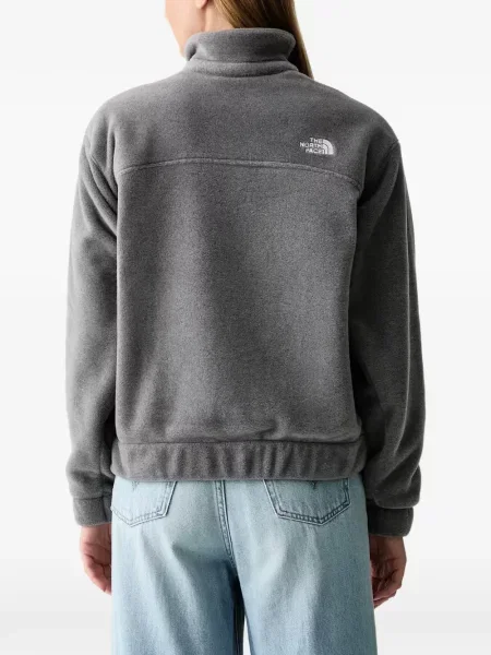 Флийс с яка яке The North Face сиво