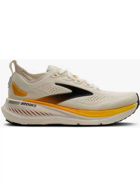 Buty do biegania Brooks Glycerin GTS 23 Medium kremowy pomarańczowy biały