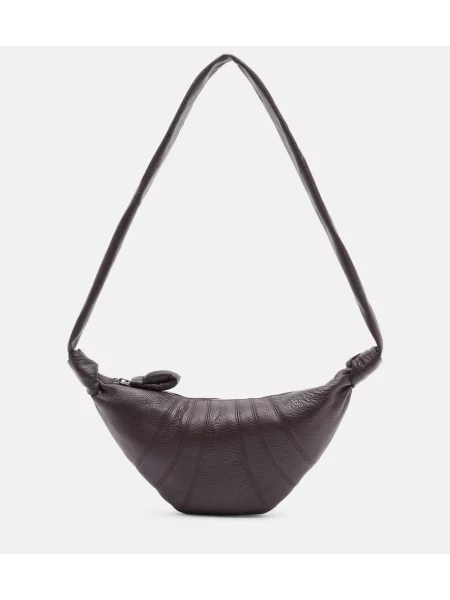 Geanta de piele Lemaire din piele maro