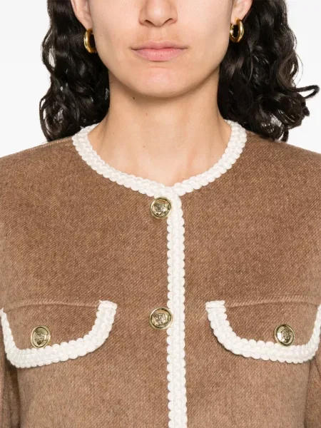 Geacă cu puf Sandro maro