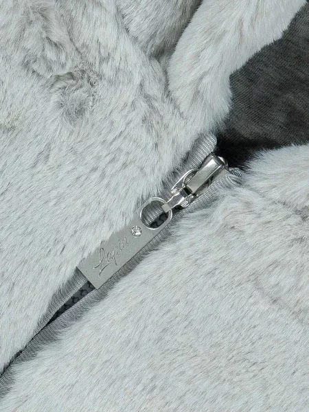 Futro dziecięce Lapin House szare