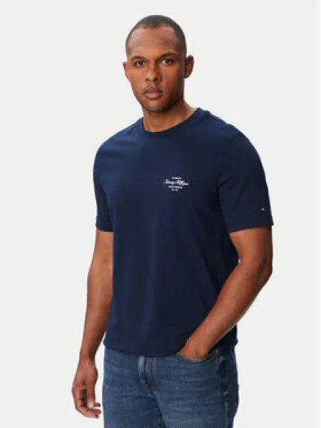 Tommy Hilfiger Póló Nautical Sötétkék