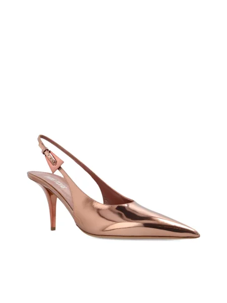 Pantofi cu toc Paris Texas slingback roz