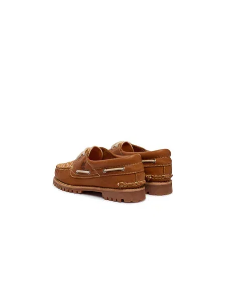 TIMBERLAND Batai su raišteliais tamsiai ruda