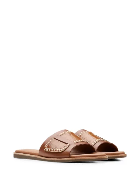 Sandalai Clarks Originals be kulniuko ruda