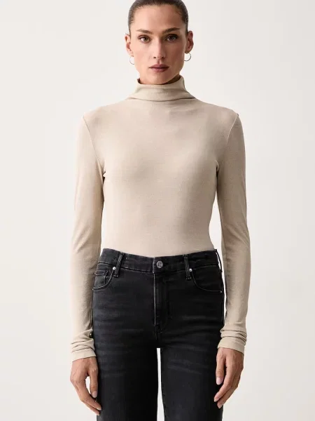 Tricou cu mânecă lungă Marella bej