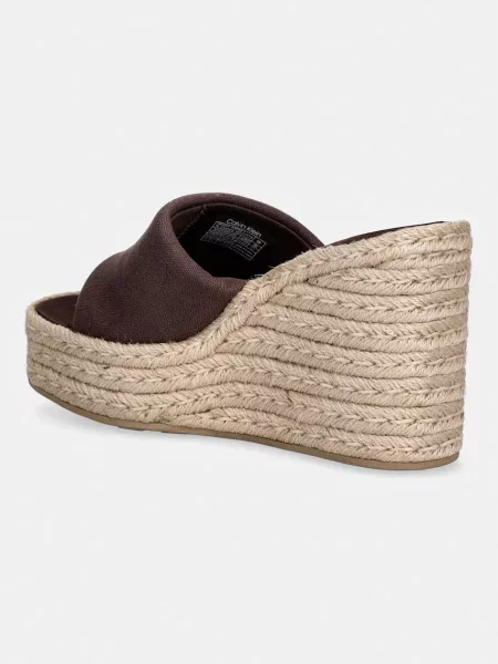 Espadryle Calvin Klein brązowe