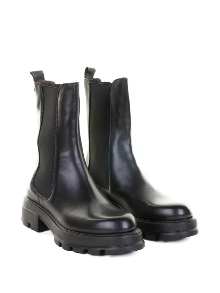 Botine Franco Fedele din piele negru