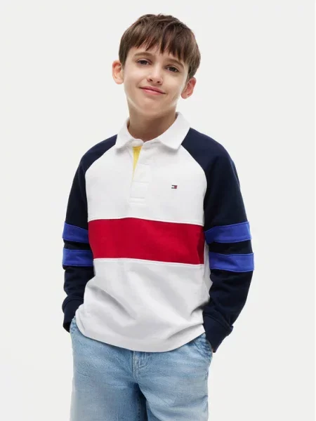 Tommy Hilfiger Pólóing Colourblock fehér