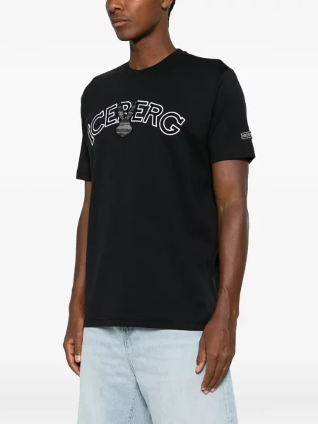 Tricou Iceberg cu autograf albastru