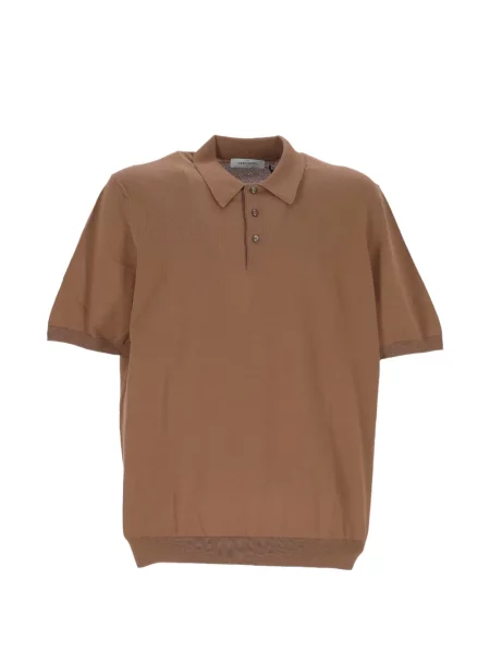 Scurt tricou polo Gran Sasso maro