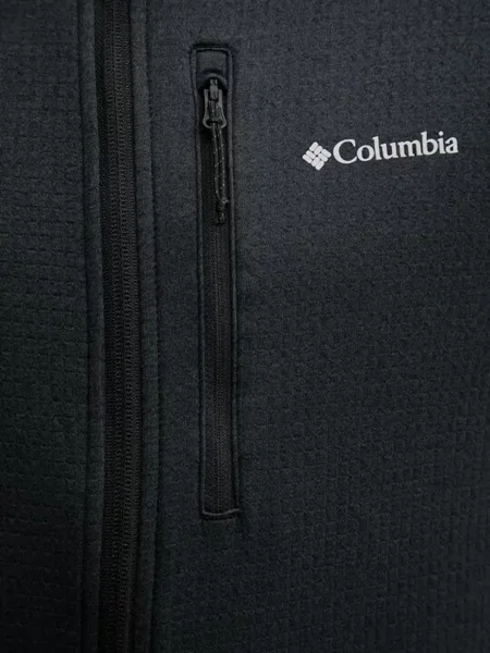 Hanorac cu fermoar Columbia negru