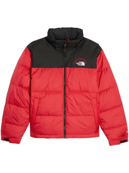Kurtka puchowa The North Face retro czerwona