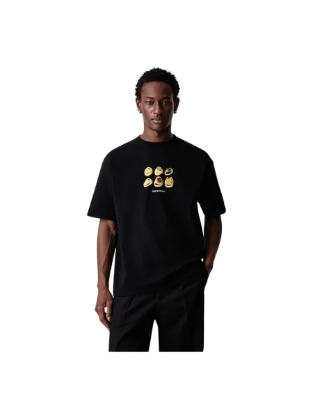 Drôle de Monsieur T-shirt Rings czarna
