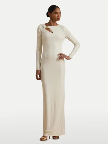 LAUREN RALPH LAUREN Φόρεμα βραδινό Εκρού
