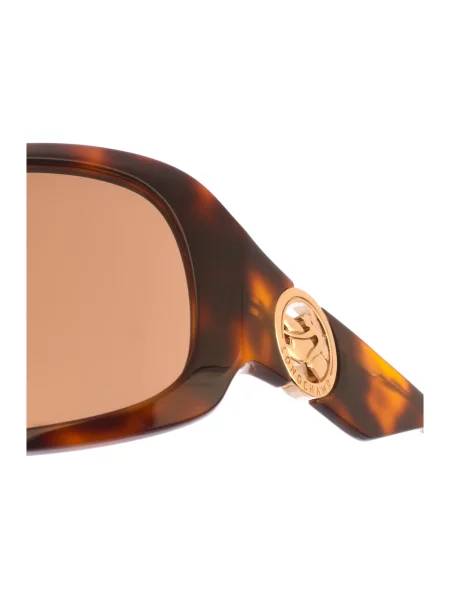 Okulary przeciwsłoneczne Longchamp brązowe