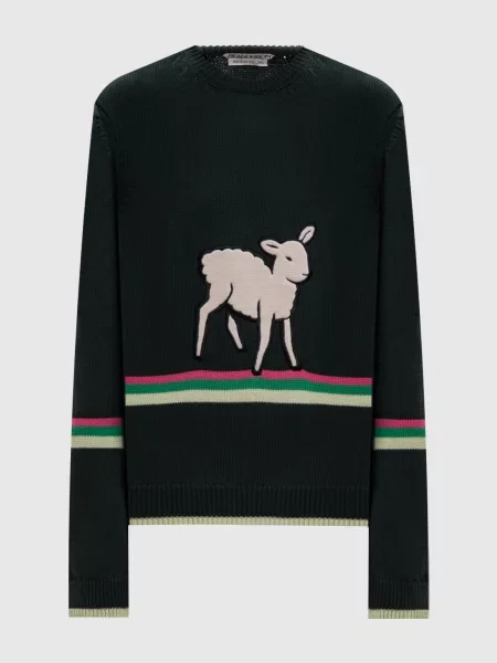 Свитер Jw Anderson зеленый