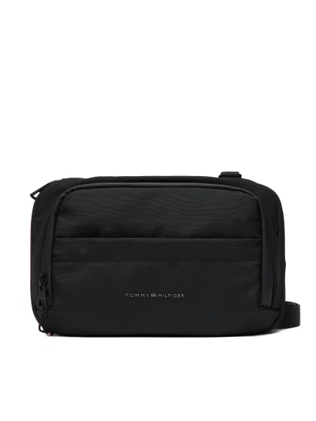 Nahrbtnik Tommy Hilfiger Th Travel Packable Backpack črna