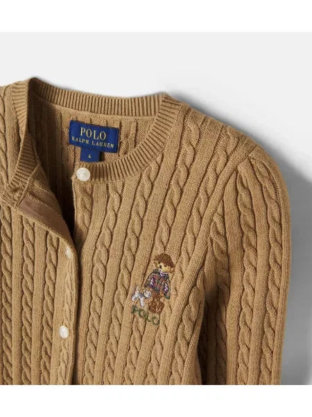Gyerek pólóing Polo Ralph Lauren barna