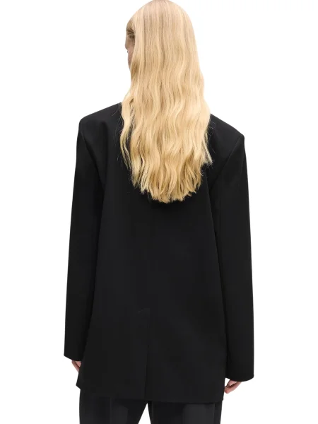 Geacă de blugi Karl Lagerfeld Jeans negru