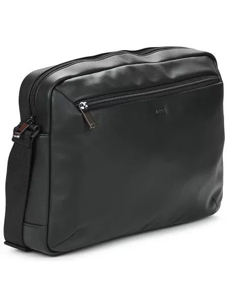 BOSS geantă pentru bărbați Jace_Zip Messenger negru