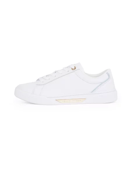 Boty Tommy Hilfiger Chic Court white bílé