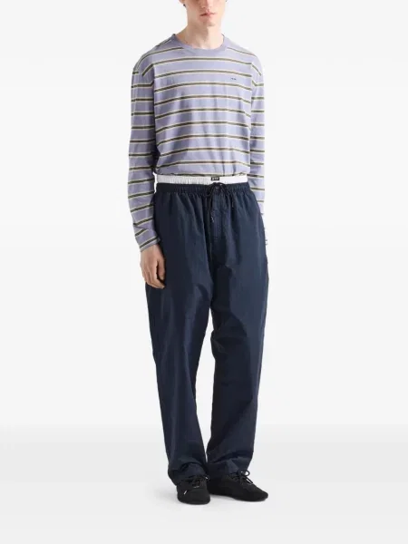 Pantaloni Prada de in albastru