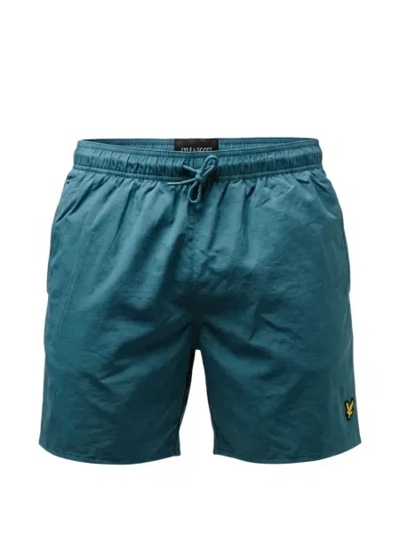 Slip de baie Lyle & Scott cu autograf cu cordon albastru