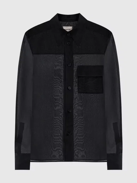 Блуза Yatty із шовку Khaite чорна
