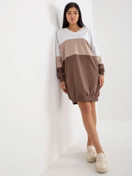 Rochie Fashionhunters de costum alb