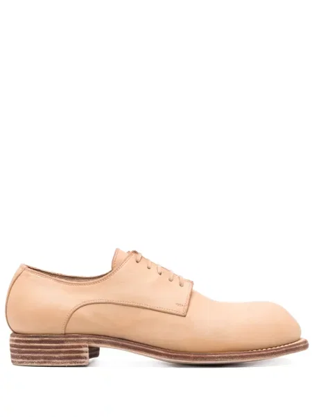 Pantofi derby Guidi din piele