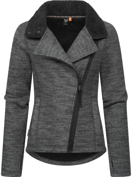 Ragwear Jachetă fleece Saskie închis gri