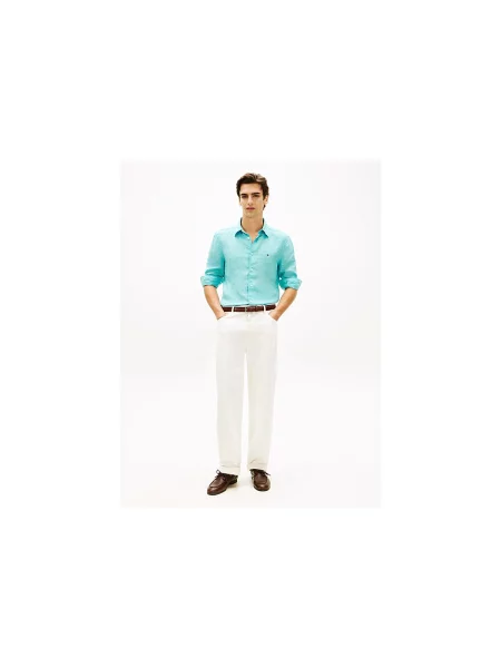 Tommy Hilfiger Cămașă Albastru verde