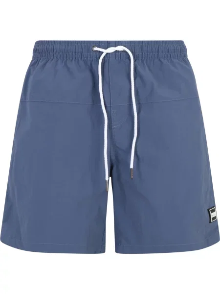 Urban Classics Kupaće hlače golublje plava bijela