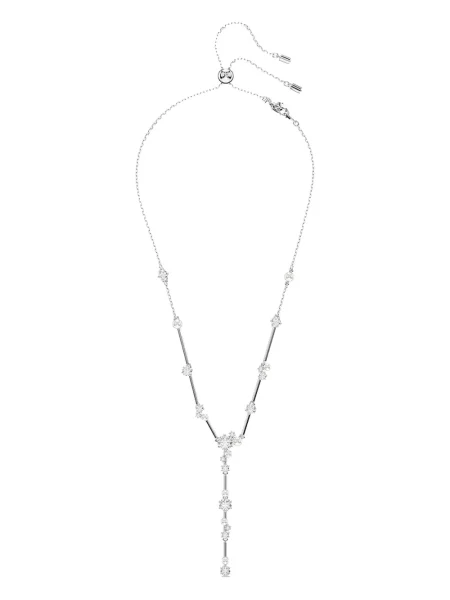 Colier Swarovski argintiu