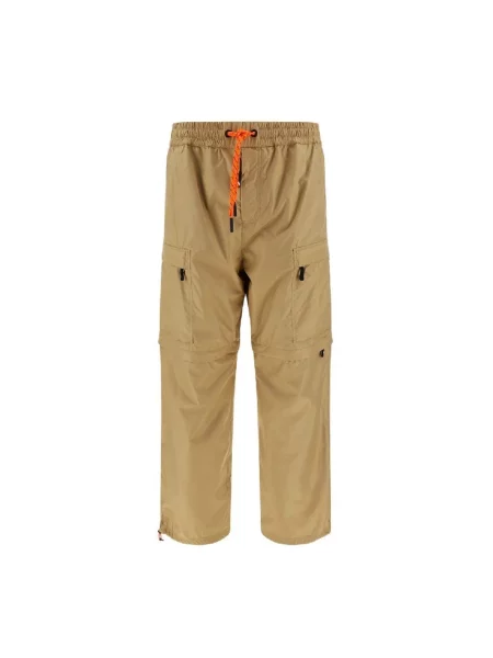 Spodnie Moncler beżowe
