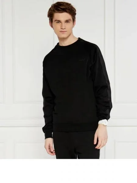 Hugo Hanorac Tonal Logo Sweatsh | stretch negru