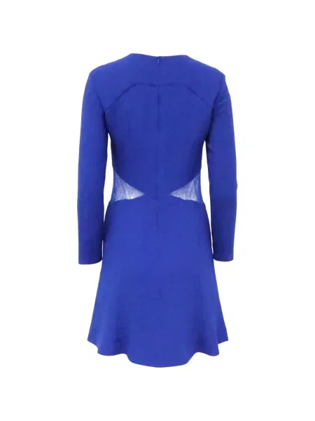 Rochie Sandro din dantelă de costum albastru