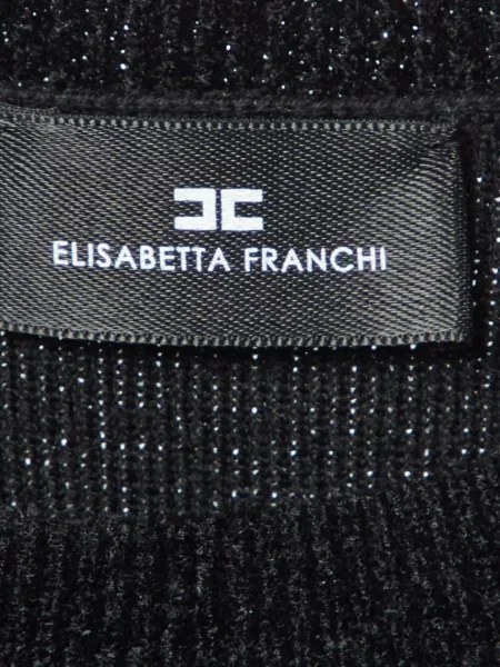 Pulover Elisabetta Franchi negru