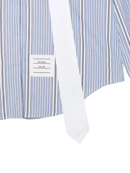 Gulerat bluză Thom Browne albastru