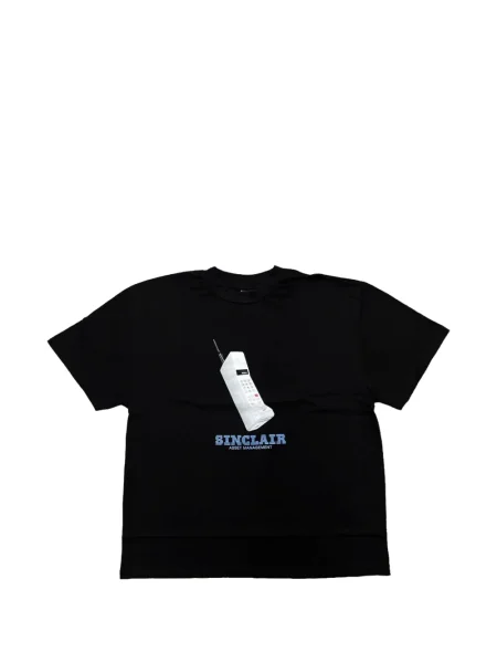 Scurt tricou Sinclair negru