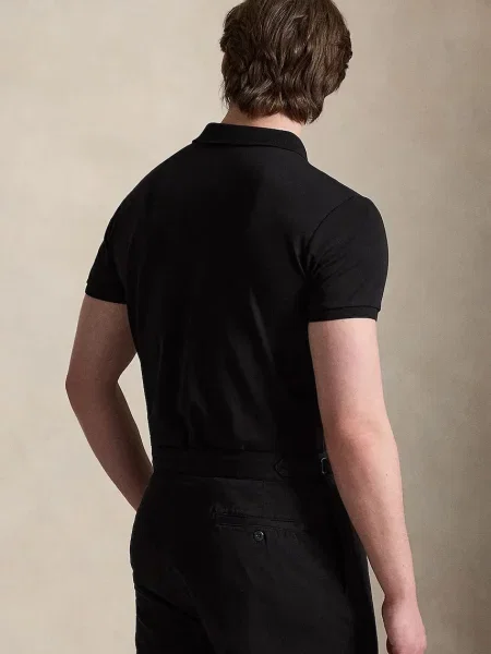 Polo Ralph Lauren Tričko hnedá / olivová čierna