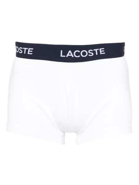 Șosete Lacoste stretch alb